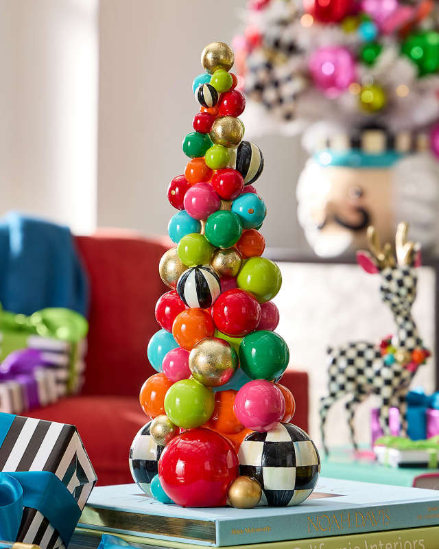 Confetti Christmas Bauble Tree